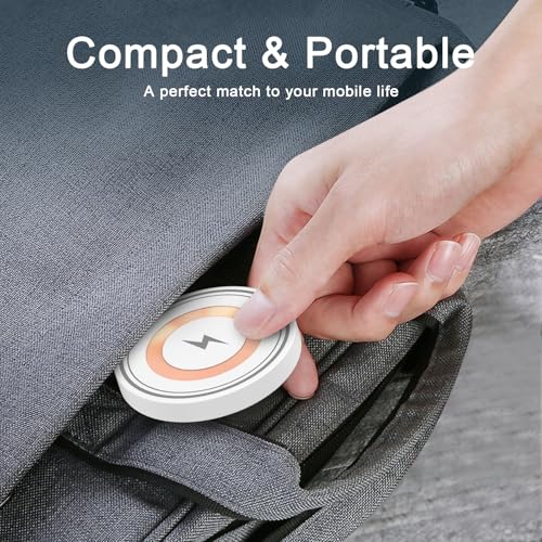 Magnetic Wireless Charger for Google 11 Fast Charging Pad for Pixel 10 Pro - color: White