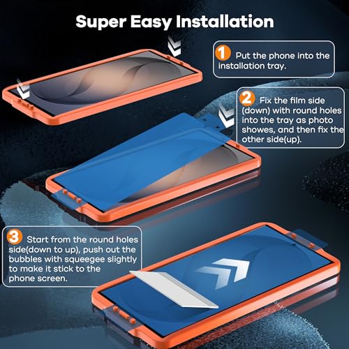 FANGTIAN 4-Pack for Samsung Galaxy S26 Ultra Screen Protector Film [6.9"] - size: S26 Ultra-6.9 Inch