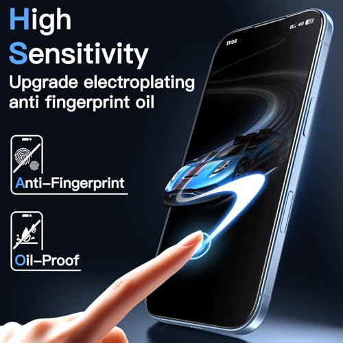 JETech Anti-Reflective 9H+ Screen Protector for iPhone 17, 2-Pack - size: iPhone 17