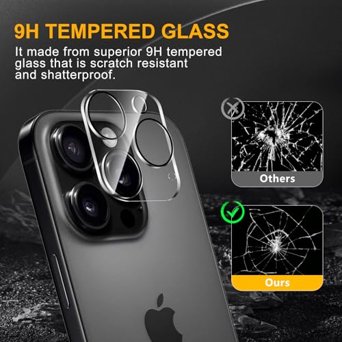 3 Pack Camera Lens Protector for iPhone 16 Pro/16 Pro Max - size: iP 16 Pro/16 Pro Max