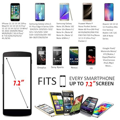 Phone Holder for Running Armband,Cell Phone Purse Small Crossbody Bags for Women Men Kids,iPhone 17 16 16e 15 14 13 12 11 Pro Max Xs Xr X 8 Plus Mini Galaxy Ultra S26 S25 Note Pouch Arm Bands - color: 6-Black with Crossbody Strap&Hook