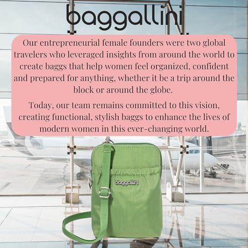 Baggallini RFID Bryant Pouch - color: Moss