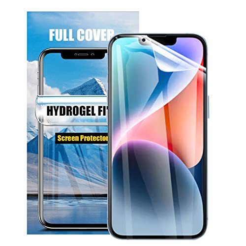 LOOKSEVEN 3 Pack Hydrogel Film For iPhone 14 - size: iphone 14