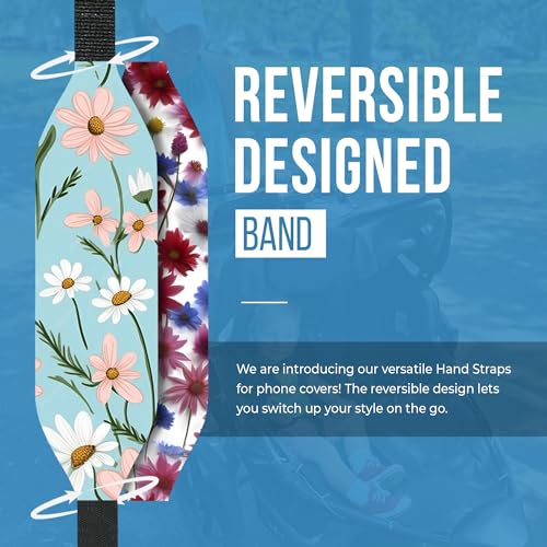 Switchbands Phone Grip Strap |Nature & Floral - color: Daisy Mod Pink