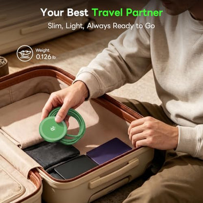 MagSafe 25W Magnetic Wireless Charger Fast Charging Pad for iPhone - color: Dark Green