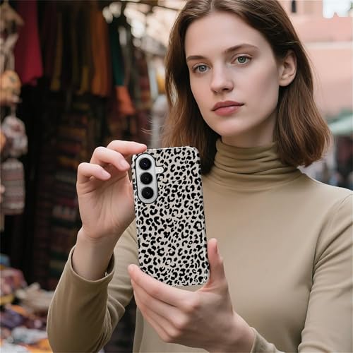 Case Compatible with Samsung Galaxy S26, Hybrid 2-Layer Hard Shell Protection Case, Shockproof Protective Tough Phone Cover, Animal Leopard Print - color: Animal Leopard Print, size: Samsung Galaxy S26