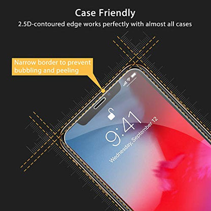 UNBREAKcable 2-Pack Screen Protector for iPhone 11 Pro/XS/X - size: iPhone X/XS
