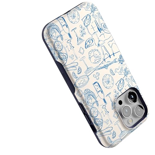 Casely iPhone 14 Pro Max Case | Dolce Vita | Amalfi Aperitivo | Bold Protective Design | Compatible with MagSafe - color: Dolce Vita | Amalfi Aperitivo