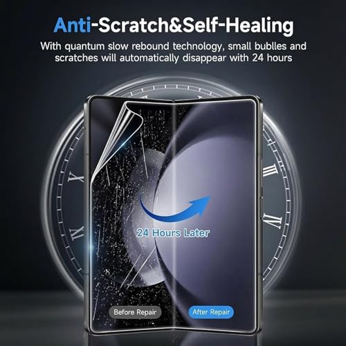 3 Pack for Honor Magic V5 Screen Protector [Not Glass], Anti-Scratch, Compatible Fingerprint, Full Adhesive Flexible Film for Honor Magic V5 - size: Honor Magic V5