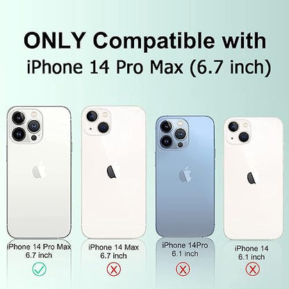Battery Case for iPhone 14 Pro Max, Enhanced 12000mAh Portable Protective Wireless Charging Case Support Carplay Compatible with iPhone 14 Pro Max (6.7 inch) Rechargeable Battery Charger Case (Black) - size: iPhone 14 Pro Max