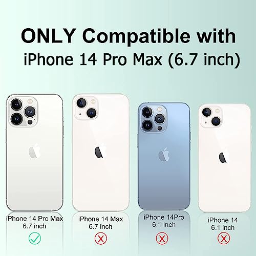 Battery Case for iPhone 14 Pro Max, Enhanced 12000mAh Portable Protective Wireless Charging Case Support Carplay Compatible with iPhone 14 Pro Max (6.7 inch) Rechargeable Battery Charger Case (Black) - size: iPhone 14 Pro Max