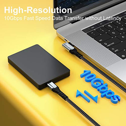 Fasgear USB C to USB C Cable, 3ft, Black - color: 1 Pack Black, size: 3ft