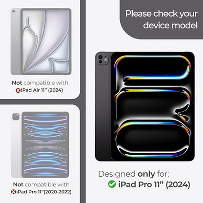 ArmorSuit 2 Pack Screen Protector for iPad Pro 11 Inch 5th Generation 2024 Tempered Glass 9H+ HD Clear Face ID, Apple Pencil Compatible [w/Alignment Frame] - size: iPad Pro 11" (5th Gen 2024)