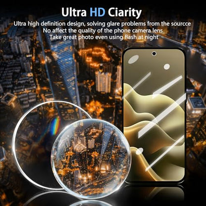 (3+2 Pack) for Motorola Moto Edge 2026 Privacy Screen Protector+ Camera Lens Protector,Anti-Spy Tempered Glass flim,9H Hardness,Anti-Scratch, Case Friendly, Bubble Free