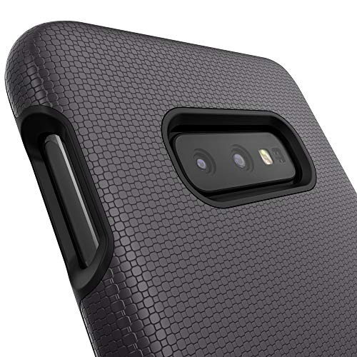 Crave Dual Guard for Samsung Galaxy S10e Case, Shockproof Protection Dual Layer Case for Samsung Galaxy S10e - Black - color: Black