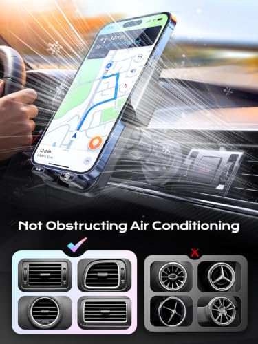 Phone Holders 15W Wireless Car Charger Smart Screen Rotation - color: Black