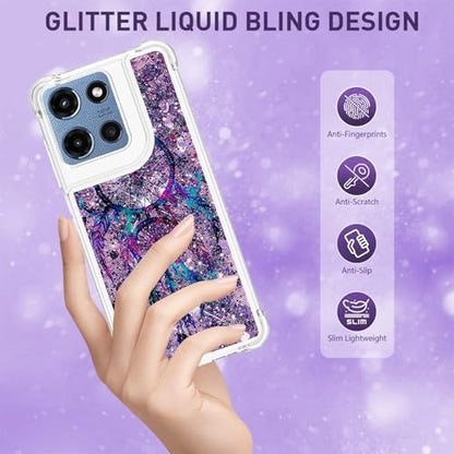 for Moto G 2025/2026 Case, Moto G Play 2026 Phone Case, Purple - color: Dark Purple
