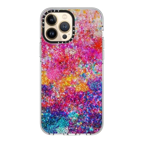 CASETiFY for iPhone 13 Pro Max Case - Impact Clear Compatible with MagSafe | Not Yellowing | 6.6 ft. 3x Military Grade Drop Protection | And We Danced Our Way Home by Ingrid Ching | Clear - color: And We Danced Our Way Home, size: Iphone 13 Pro Max (6.7")
