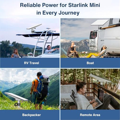 DC to USB-C Power Cable for Starlink Mini 3M/10FT, Support PD 100W 20V/5A Input, 19AWG Cord & Waterproof Barrel Jack, Compatible with USB-C PD Power Bank Charger Power Supply - size: 3M/10FT