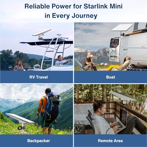 DC to USB-C Power Cable for Starlink Mini 10M/33FT, Support PD 100W 20V/5A Input, 19AWG Cord & Waterproof Barrel Jack, Compatible with USB-C PD Power Bank Charger Power Supply - size: 10M/33FT