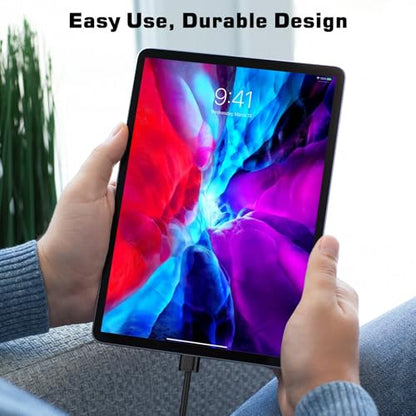 DbillionDa USB C to USB C Cable, Short Connector Charger (6ft, 60W) for iPhone 15, Galaxy S23, MacBook Pro 2020, iPad Pro, iPad Air 4, Pixel, Switch & More – Enhanced Gaming Comfort