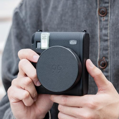JJC Aluminum Lens Cap Cover for Fujifilm Instax Mini 99, Dustproof & Anti-Scratches Lens Protector with Soft EVA Interior & PU Leather Surface, Accessories for Fuji Instax Mini 99 - size: For Fuji Mini 99