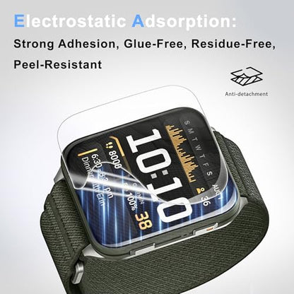 6 Pack Screen Protector for Garmin Venu X1, Clear Soft EPU Film | Self-Healing, Full Coverage, Touch Sensitive, Anti-Scratch and Bubble-Free for Running,Training and Daily Wear - size: For Garmin Venu X1 1.61 Inch