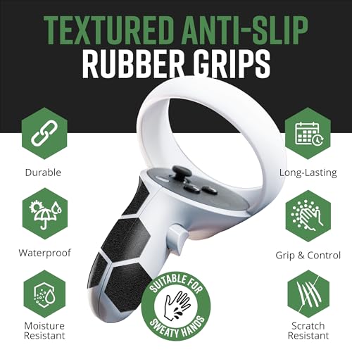 Dragon Grips Black Rubber Grip Tape - 25 Precut 1" Hex Griptape Stickers (Pack of 2), Non-Slip Adhesive for Cell Phones, Controllers, Guns, and Mouse Grip Tape, Rubberized Durable Texture, Made in USA - color: Black, size: 1" - 25pc 2 pack