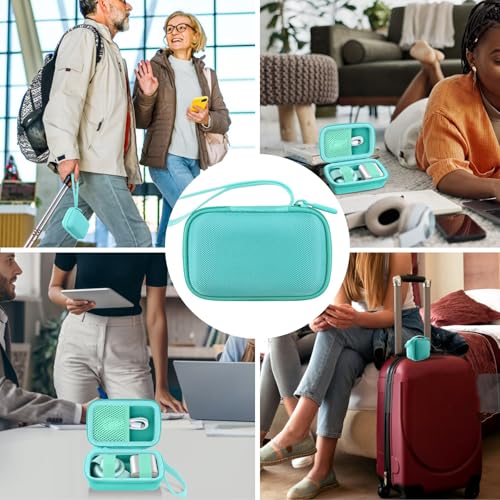 co2CREA Case for Anker MagSafe UFO 3-in-1 Wireless Charger Station, Green - color: Green Case
