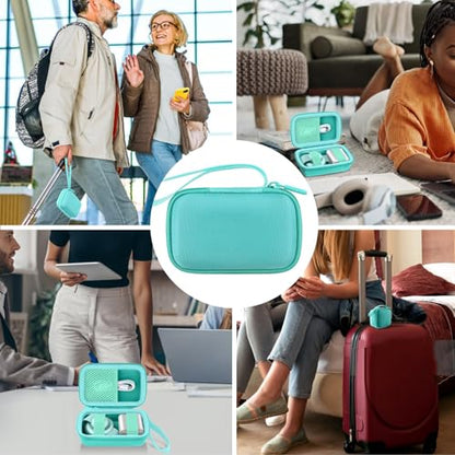 co2CREA Case for Anker MagSafe UFO 3-in-1 Wireless Charger Station, Green - color: Green Case