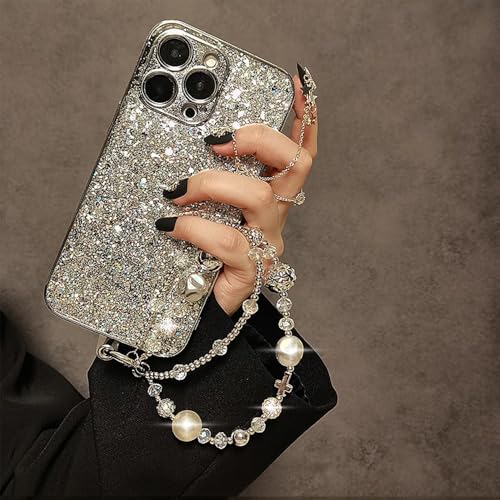 Phone Wrist Strap,Marble Beaded Phone Charm with Tether Tab,Hands-Free Wrist Strap (F) - color: F