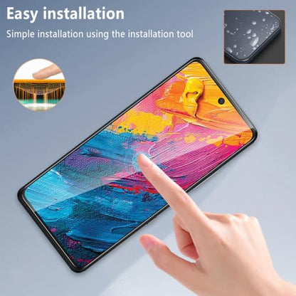 4 Pack for TCL 60 XE NXTPAPER Screen Protector Tempered Glass, Military Grade Shatterproof, 9H Hardness, Fingerprint Unlock, Bubble Free, AUUYYA Anti Scratch Protection Film for TCL 60 XE NXTPAPER, Case Friendly - size: TCL 60 XE NXTPAPER