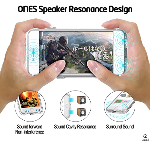 ONES for iPhone 8 Plus/7 Plus Case Clear, Slim Soft TPU Silicone Cover, Military Drop Protective Thin Phone Bumper Case with Shockproof Airbags, Yellowing Resistant, Transparent - color: HD High Transparency, size: iPhone 8Plus / 7Plus