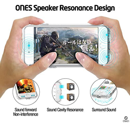 ONES for iPhone 8 Plus/7 Plus Case Clear, Slim Soft TPU Silicone Cover, Military Drop Protective Thin Phone Bumper Case with Shockproof Airbags, Yellowing Resistant, Transparent - color: HD High Transparency, size: iPhone 8Plus / 7Plus