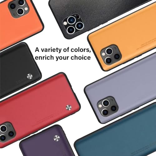 Phone Case Compatible with Smartphone, Compatible with iPhone 17 (6.3"), Protective Cover in PU Leather - Yellow - color: Yellow, size: iPhone17