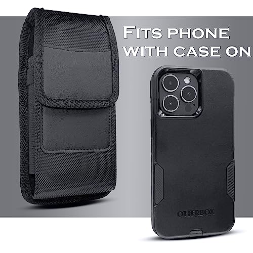 Cell Phone Belt Case for iPhone & Pro (17 16 15 14 13 12 11 XS) - size: iPhone (X to 17 Pro)