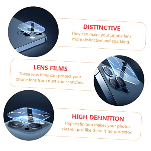 Lens Protectors for 12 Series, High Definition Tempered Glass 3 Pack