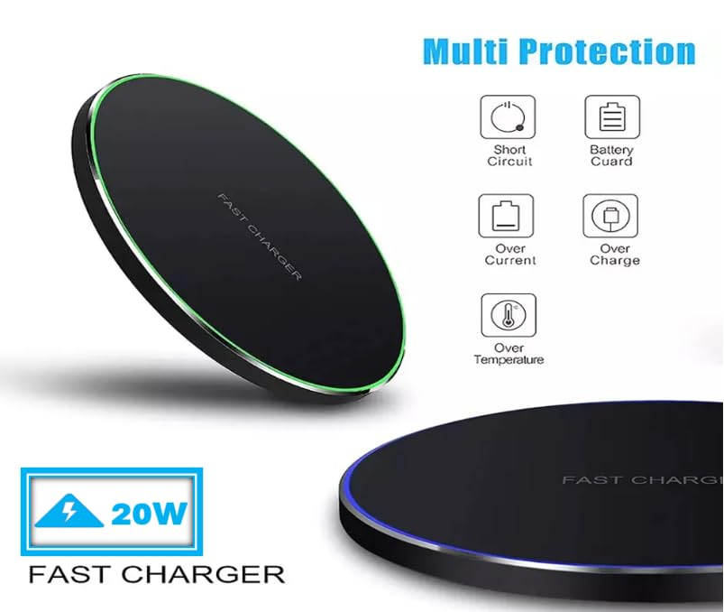M&S Home 20W Wireless Charger USB-c Fast Charge Qi Certified 15w Magnetic Wireless Charger Pad Phone Wireless Charger Android for iPhone