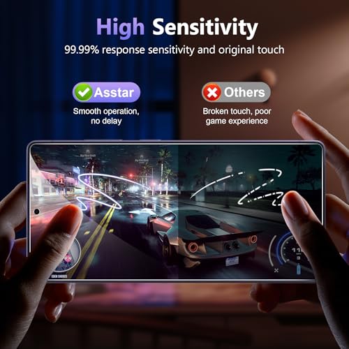 Asstar 2 Pack for Samsung Galaxy S26 Ultra Privacy Screen Protector - color: Black-Galaxy S26 Ultra