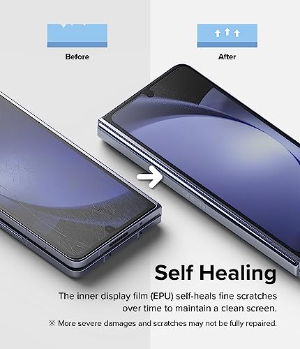 Ringke for Samsung Galaxy Z Fold 5 Screen Protector [Dual Easy Film]