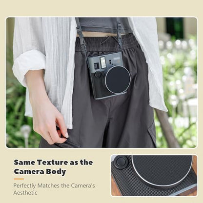 JJC Aluminum Lens Cap Cover Compatible with Fujifilm Instax Mini 41, Dustproof & Anti-Scratches Lens Protector with Soft EVA Interior & Silicone-Textured Surface, Accessories for Fuji Mini 41 - size: For Fuji Mini 41