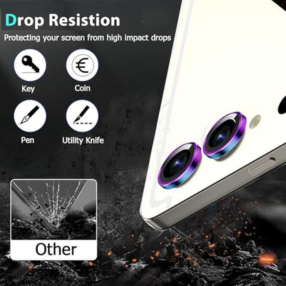 Zeking 2 Set for Samsung Galaxy Tab S10 Plus Camera Lens Protector - color: Color