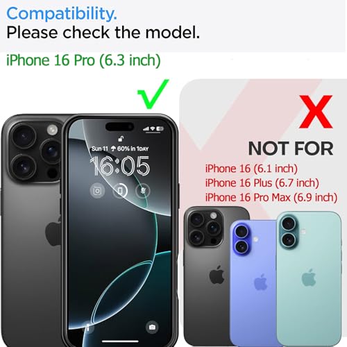 Battery Case for iPhone 16 Pro, 10000mAh High-Capacity Protective Rechargeable Extended Charger Case Compatible Magsafe with iPhone 16 Pro (6.3 inch) Wireless Charging Case Support Carplay (Black) - size: iPhone 16 Pro