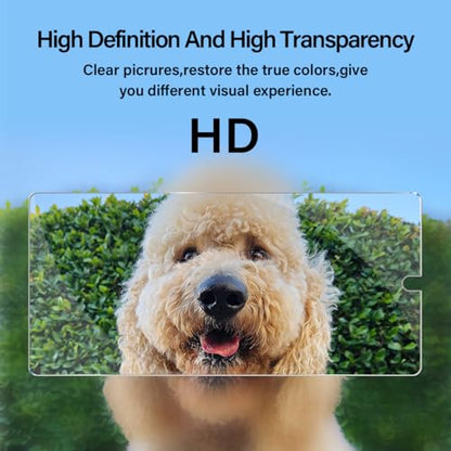 Galaxy S26 Ultra Tempered Glass Screen Protector + Camera Lens Protector [2 + 2 Pack][Case Friendly][Anti-Scratch][Ultrasonic Fingerprint Unlock]HD Protective Film for Samsung Galaxy S26 Ultra - size: Galaxy S26 Ultra(6.9")