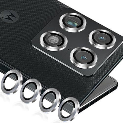 Zeking 2 Set for Motorola Razr Fold 5G Camera Lens Protector - color: Silver