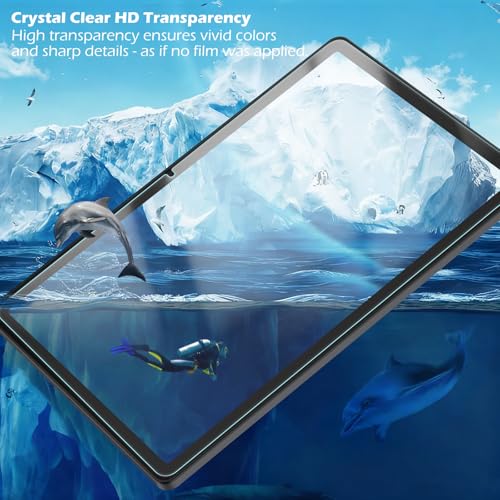 Hianjoo 4-Pack Cut to Fit Screen Protector [295mm×210mm] Universal Plastic Trimmable Screen Protector Sheets, Anti-scratch Cuttable PET Protective Film for Phone, GPS, Smart Watch, Tablet, Camera