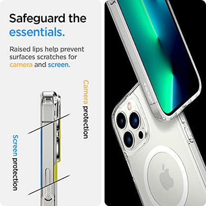 Spigen for iPhone 13 Pro Case, Ultra Hybrid MagFit [Anti-Yellowing] [Compatible with Magsafe] - Clear - color: Clear, size: iPhone 13 Pro