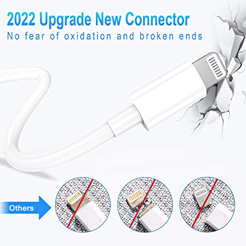 USB C to Lightning Cable, Compatible iPhone 14/13/12/11, Lightning Devices - color: white, size: 3ft