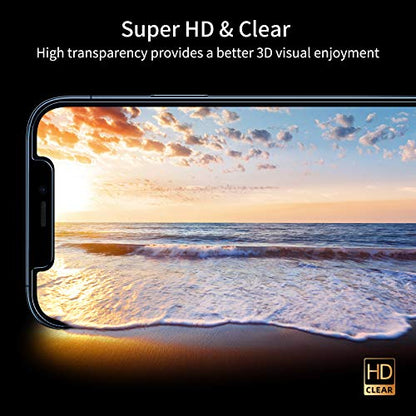 UNBREAKcable Privacy Screen Protector for iPhone 12/12 Pro, 2-Pack - size: iPhone 12/12 Pro