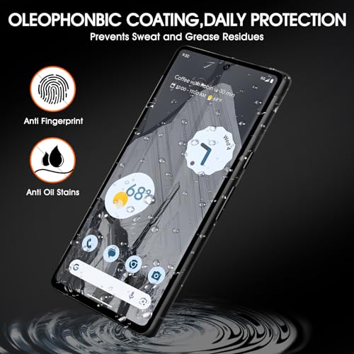 3 Pack Screen Protector for Google Pixel 9 Pro XL 5G 6.8", HD Ultra-Thin Full Coverage Soft TPU Hydrogel Film Google Pixel 9 Pro XL - Fingerprint ID Compatible, Self-Healing, Touch Sensitive - size: Google Pixel 9 Pro XL